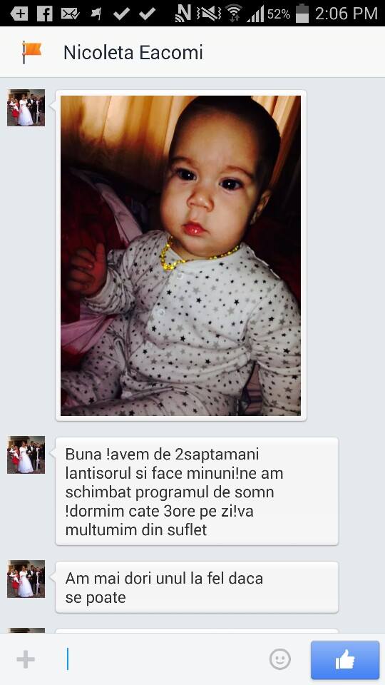 Păreri & Testimoniale brățară chihlimbar bebe 37 Păreri & testimoniale brățară chihlimbar bebe
