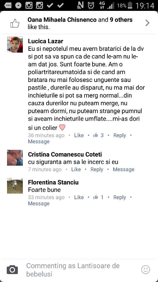 Păreri & Testimoniale brățară chihlimbar bebe 43 Păreri & testimoniale brățară chihlimbar bebe