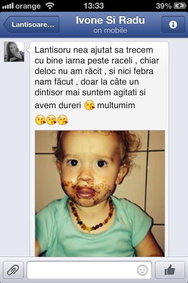 Păreri & Testimoniale brățară chihlimbar bebe 42 Păreri & testimoniale brățară chihlimbar bebe