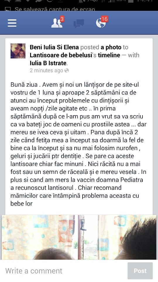 Păreri & Testimoniale brățară chihlimbar bebe 41 Păreri & testimoniale brățară chihlimbar bebe