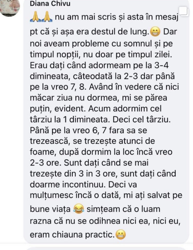 Păreri & testimoniale brățară chihlimbar bebe
