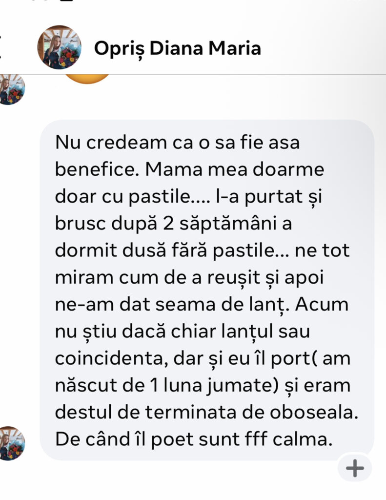 Păreri & testimoniale brățară chihlimbar bebe