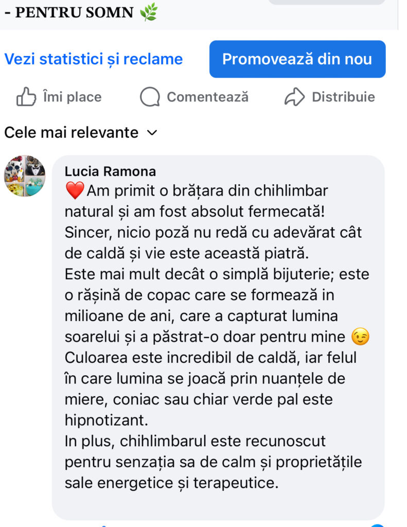 Păreri & testimoniale brățară chihlimbar bebe